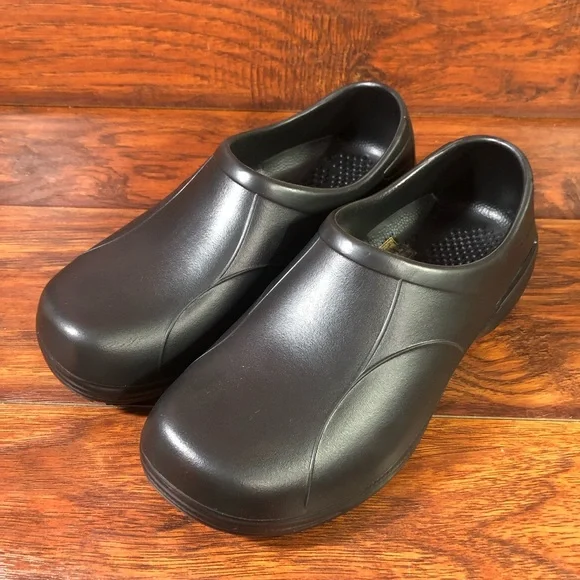 TredSafe Shoes Mens 7 Womens 8W Black Loafer Oil Slip Resistant Slip-on - Picture 4 of 7